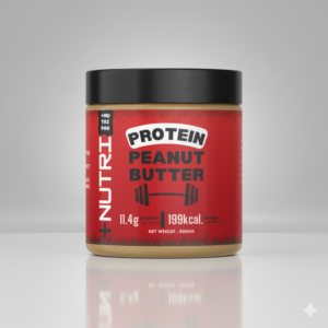 NUTRIPAK Protein Peanut Butter – pea protein, high protein, thick & creamy