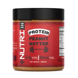 NUTRIPAK Protein Peanut Butter – pea protein, high protein, thick & creamy