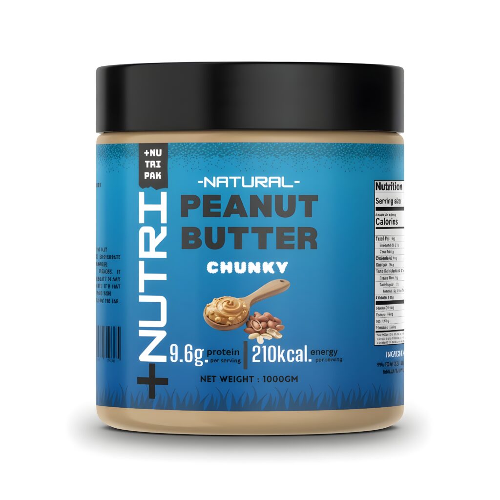 nutripak-chunky-main-1200x1200.jpg — Alt: NUTRIPAK Chunky Peanut Butter - crunchy peanut pieces